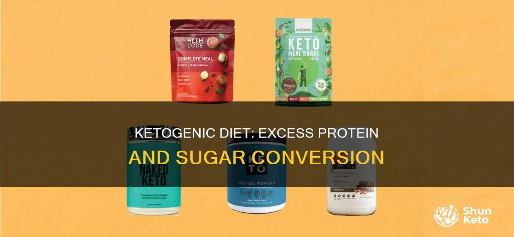 does excess protein turn into sugar on a ketogenic diet