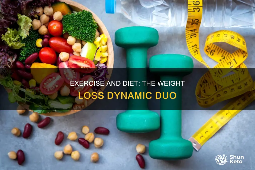 does exercise and diet help with losing wieght