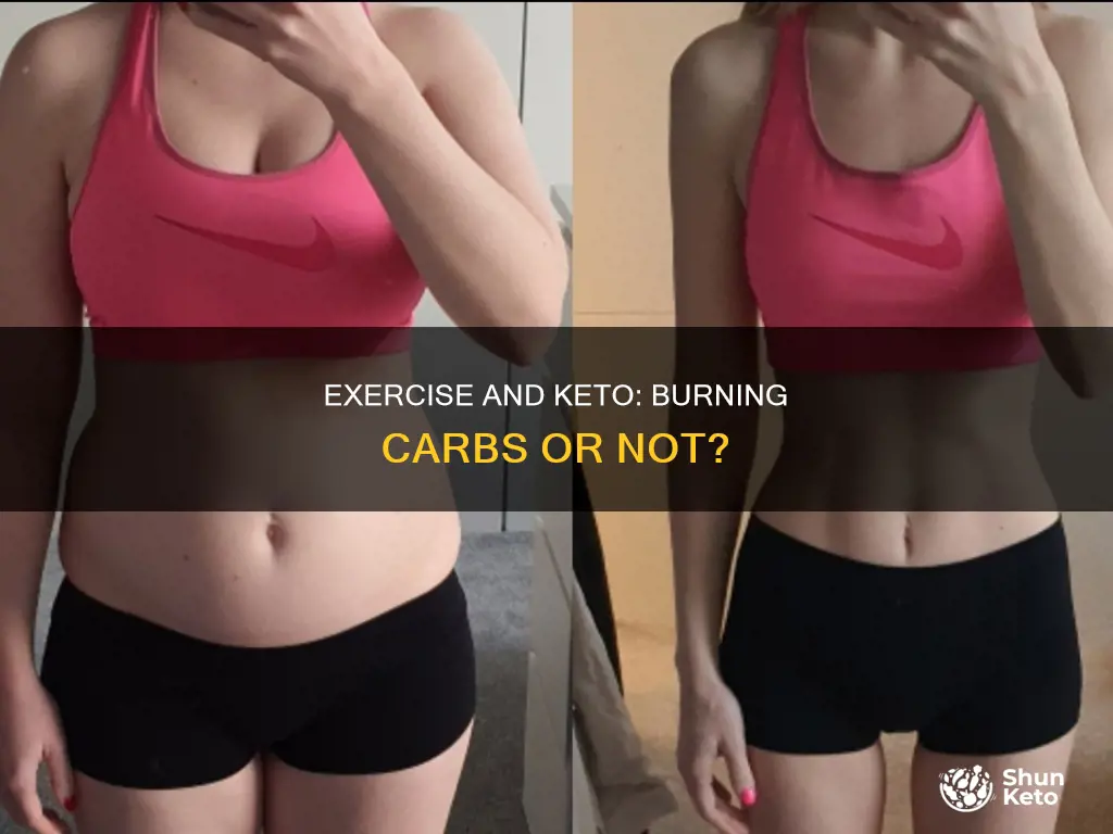 does exercise burn carbs keto