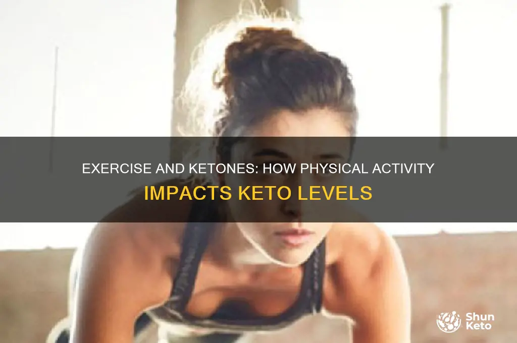 does exercise lower ketones keto