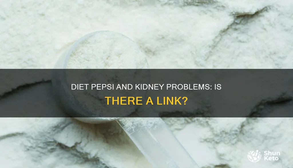 does exssesive diet pepsi cause kidnet problems