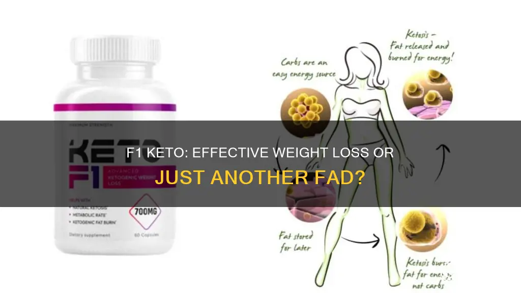 does f1 keto actually work