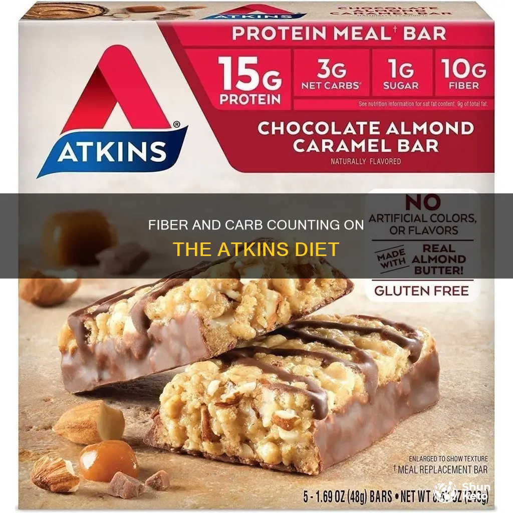 does fiber count for carbs in atkins diet