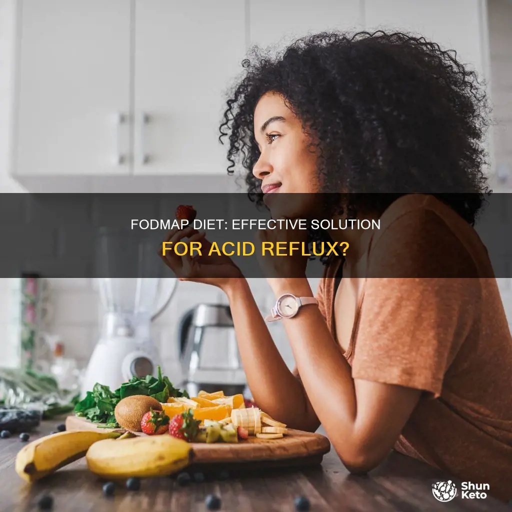 does fodmap diet help acid reflux