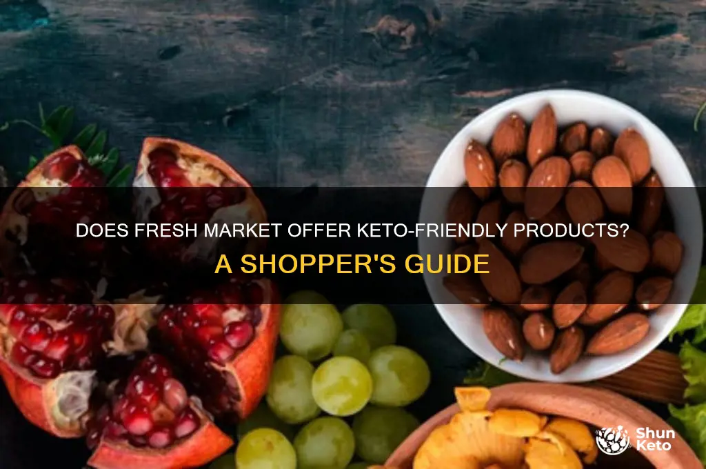 does fresh market sell keto items