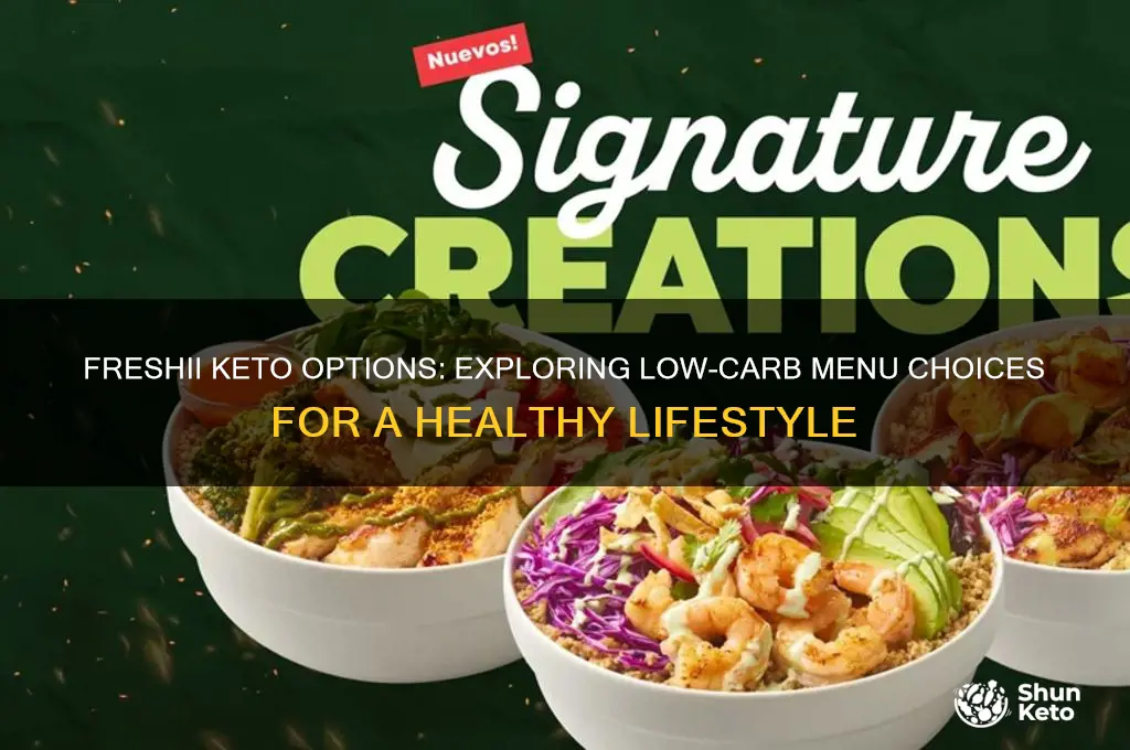 does freshii have keto options