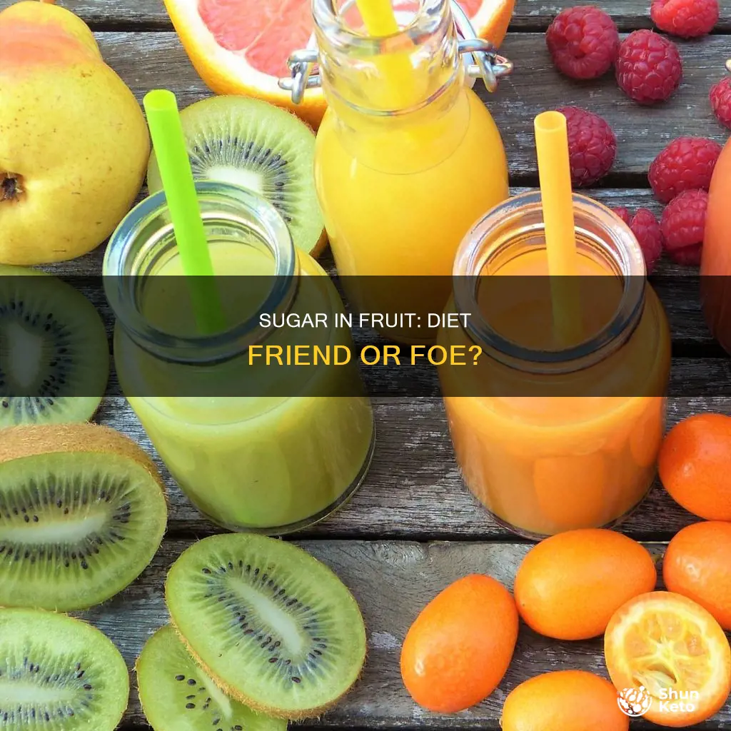 does fruit blow a diet because of sugar