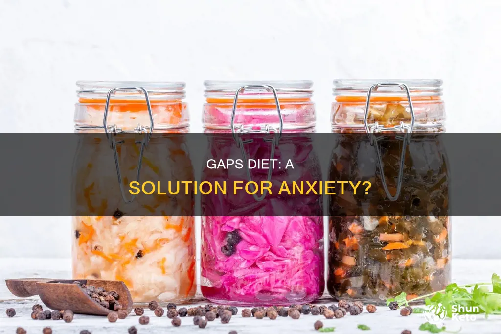 does gaps diet help anxiety