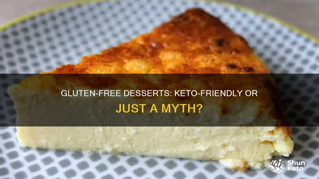 does gluten free desserts work for keto