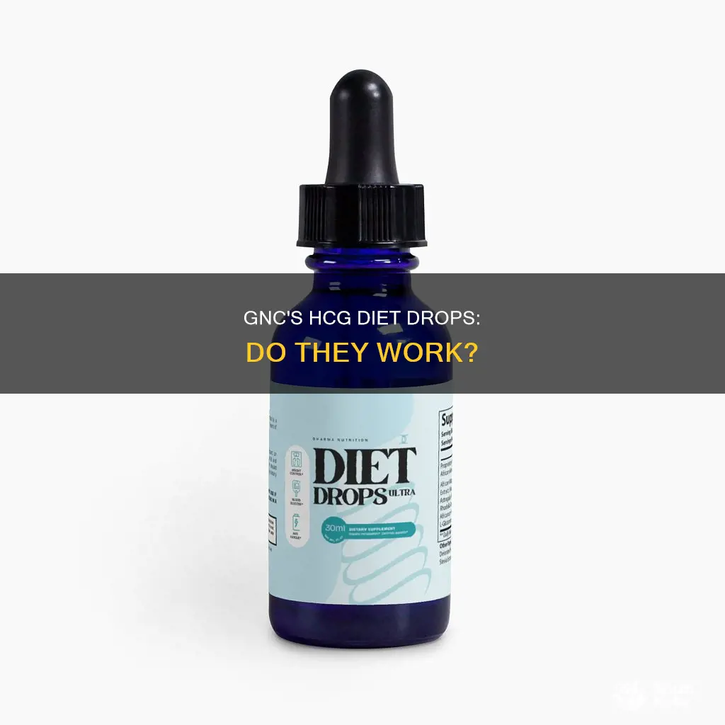 does gnc sell hcg diet drops