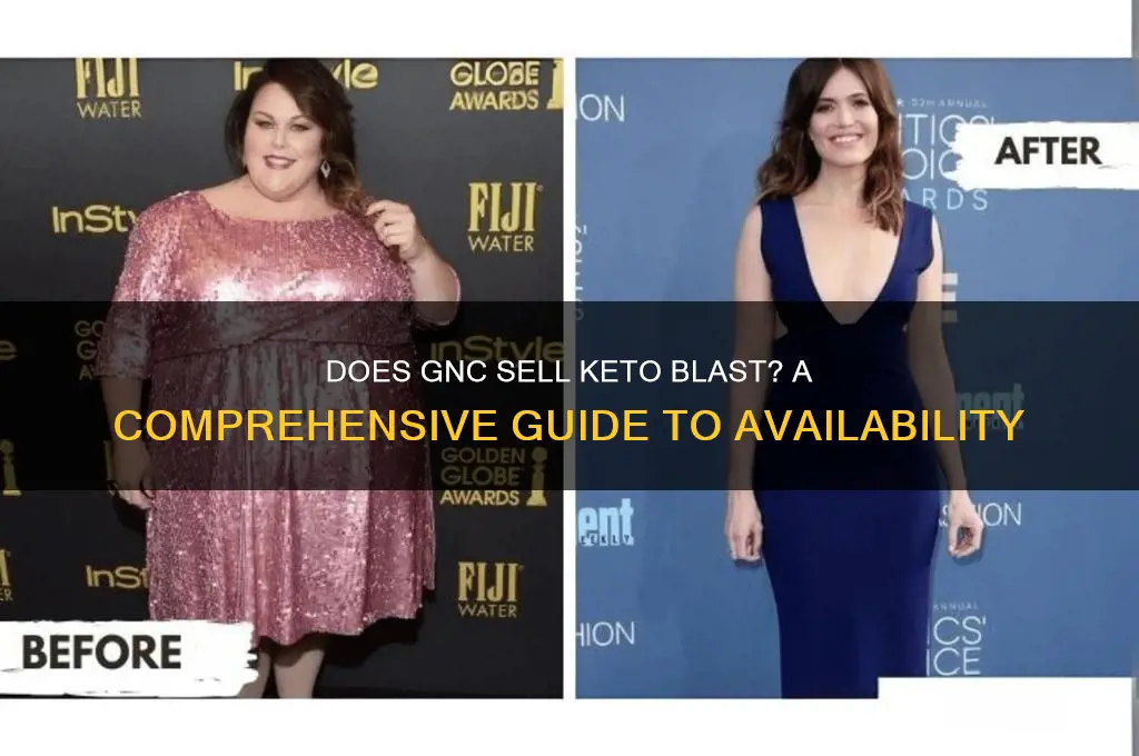 does gnc sell keto blast