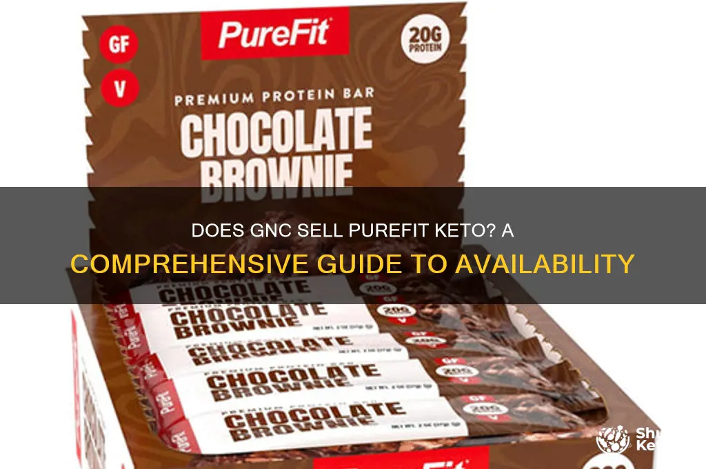 does gnc sell purefit keto