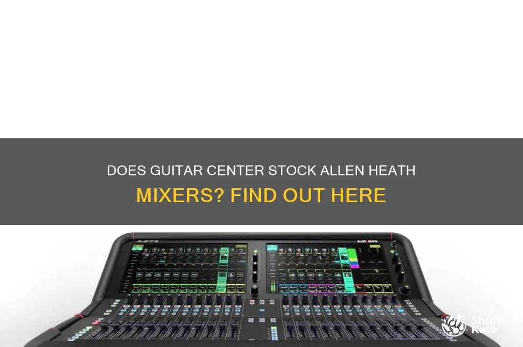does guitar center have allen kets