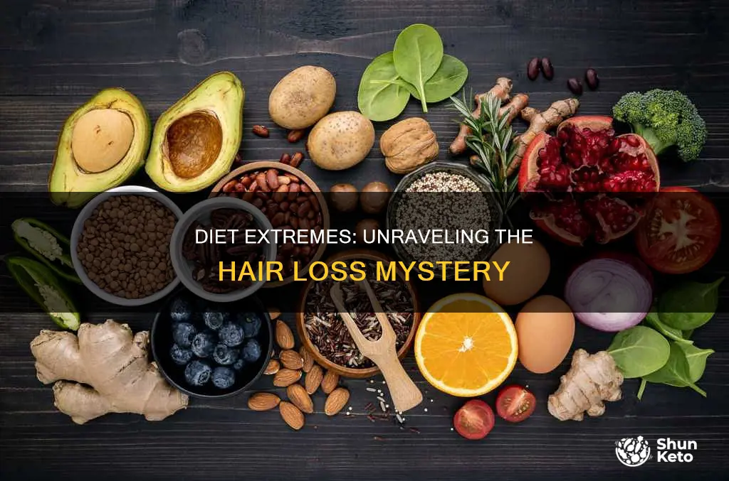 does hair loss mean that diet is too extreme