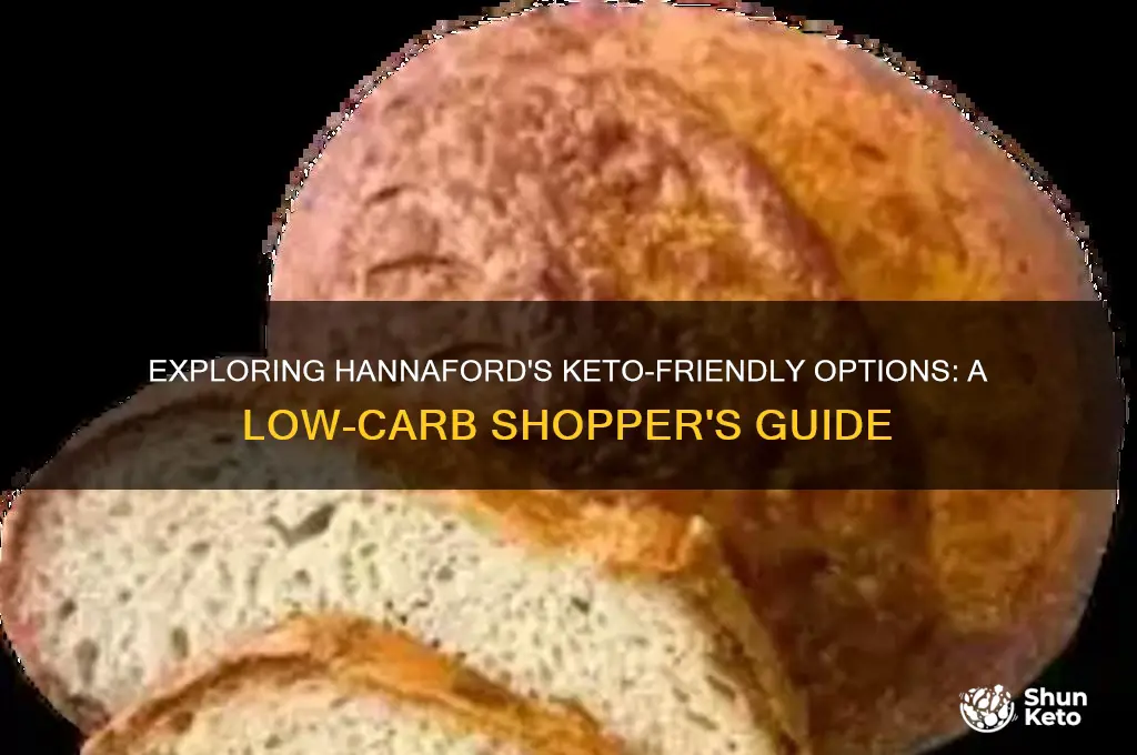 does hannafords have keto options