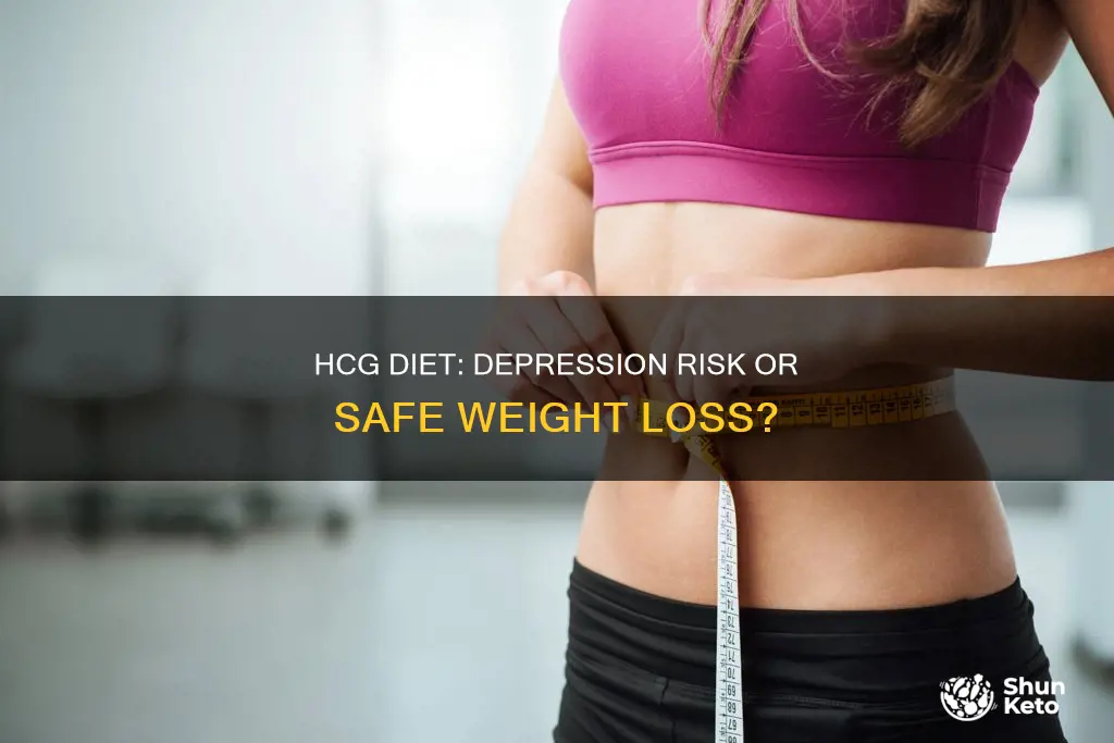 does hcg diet cause depression