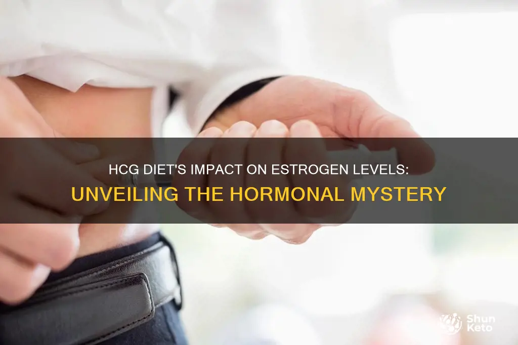 does hcg diet increase estrogen