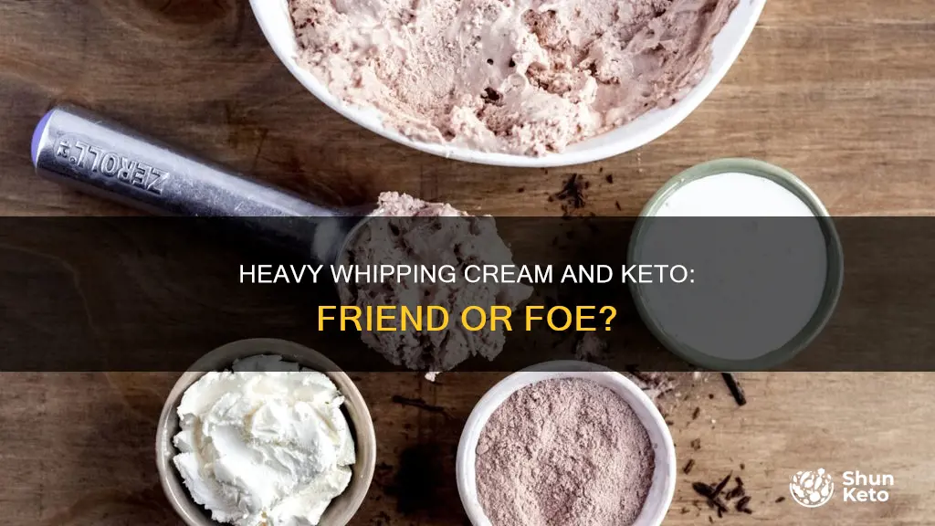 does heavy whipping cream mess with keto