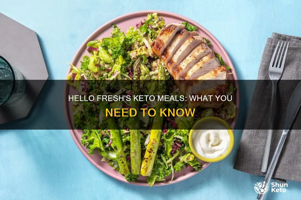 does hello fresh do keto meals