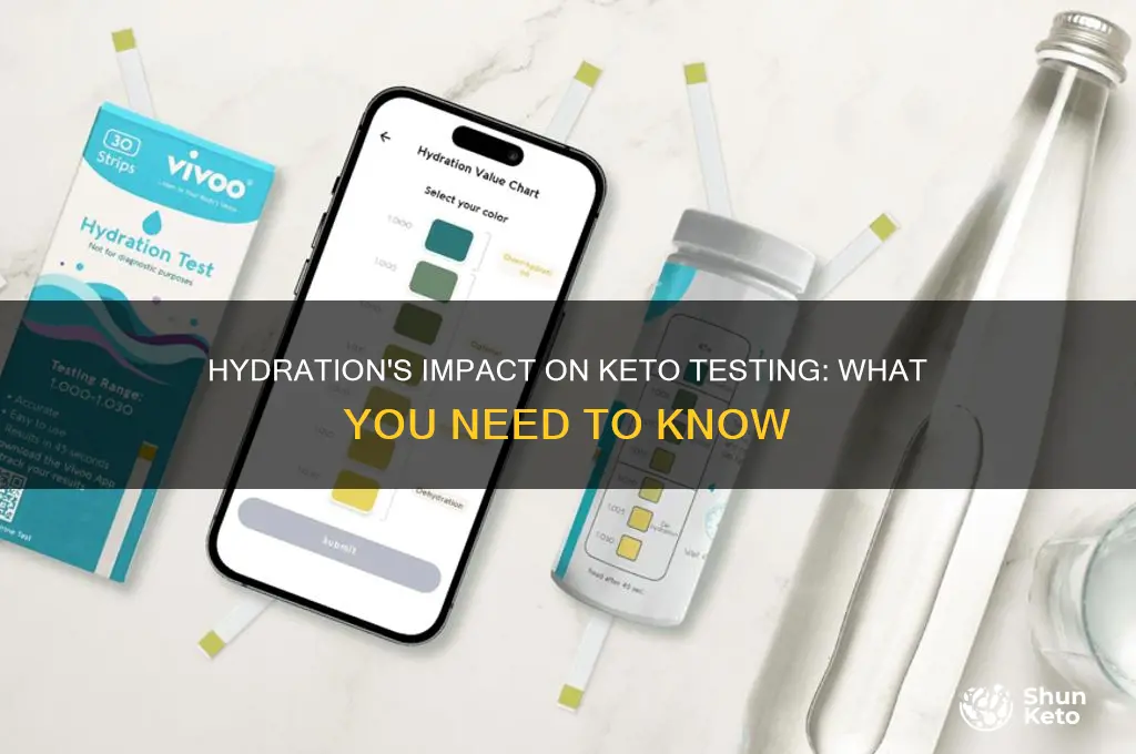 does hydration affect keto test