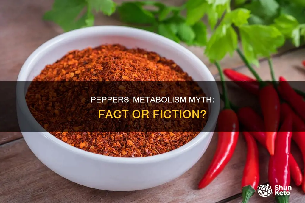 does including peppers in your diet make your metabolism increase