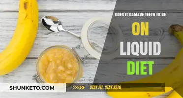 Liquid Diets: Harmful to Teeth?