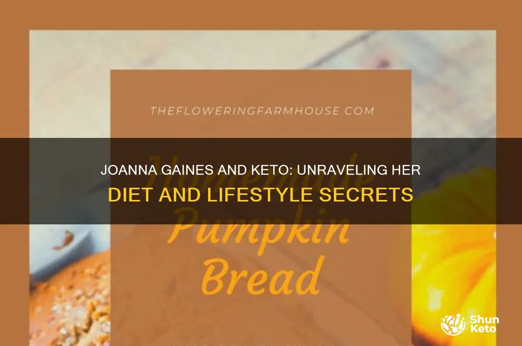 does joanna gaines do keto