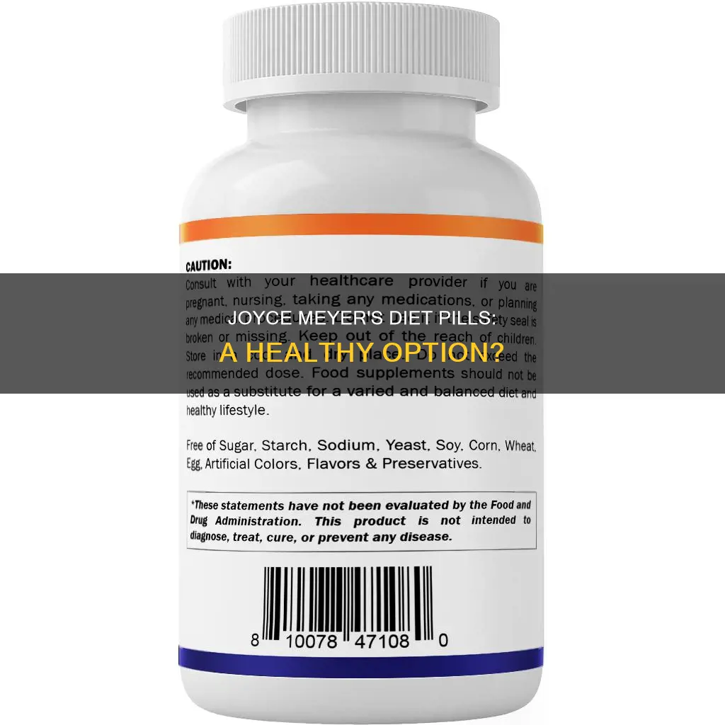 does joyce meyer sell diet pills