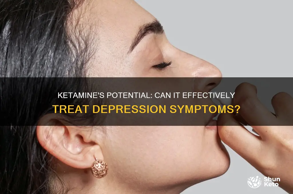 does ket cure depression