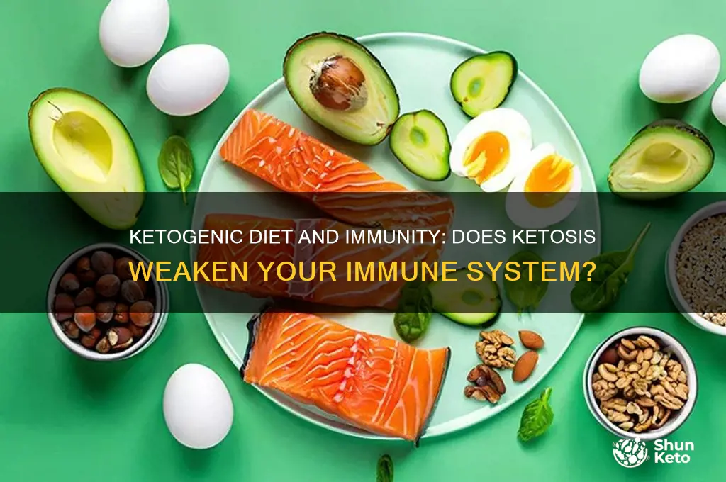 does ket weaken your immune system
