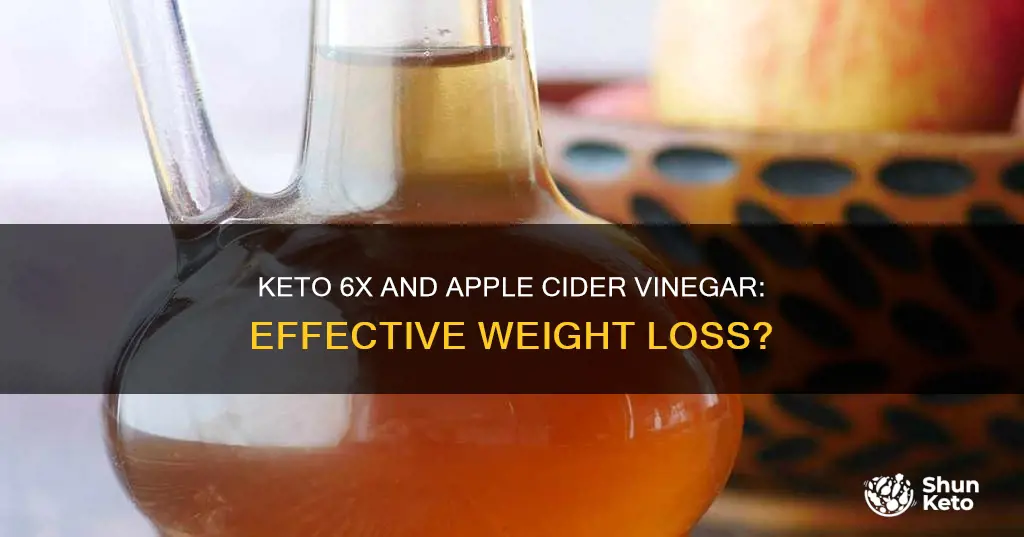 does keto 6x and apple cider vinegar really work