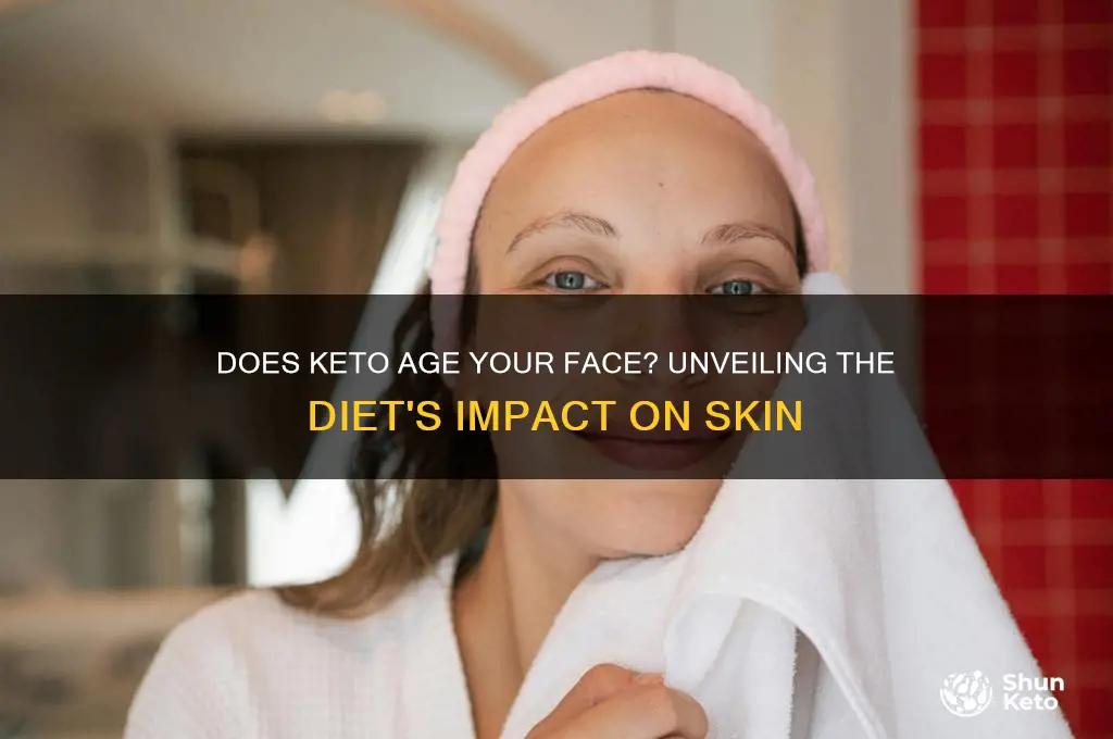 does keto age your face