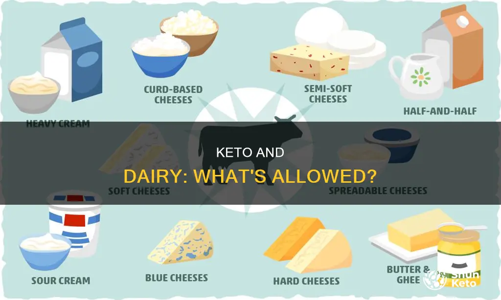 does keto allow dairy