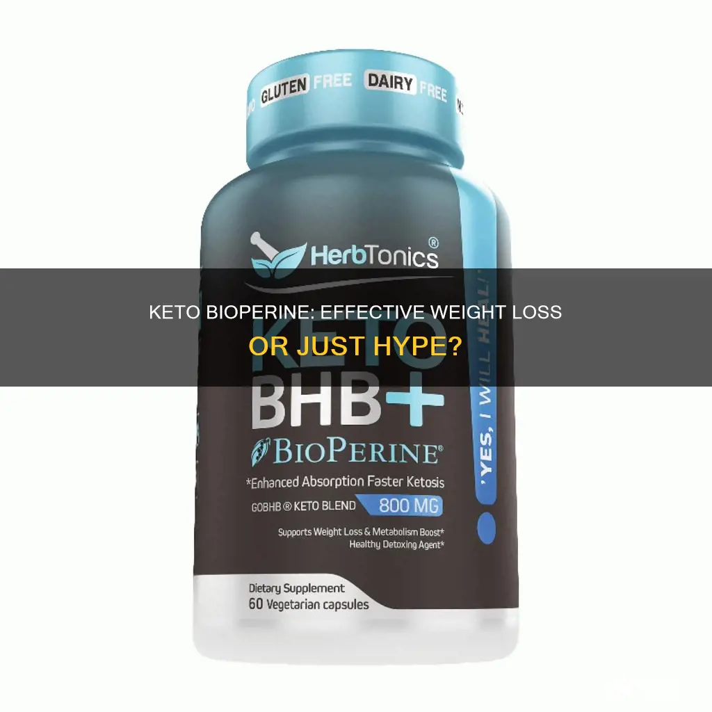 does keto bioperine really work