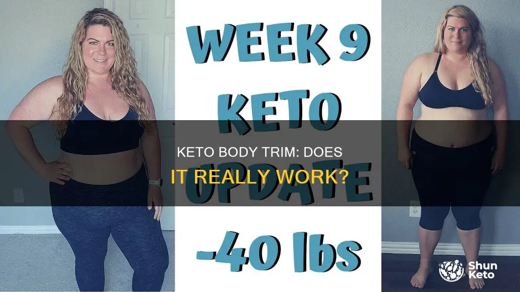 does keto body trim really work