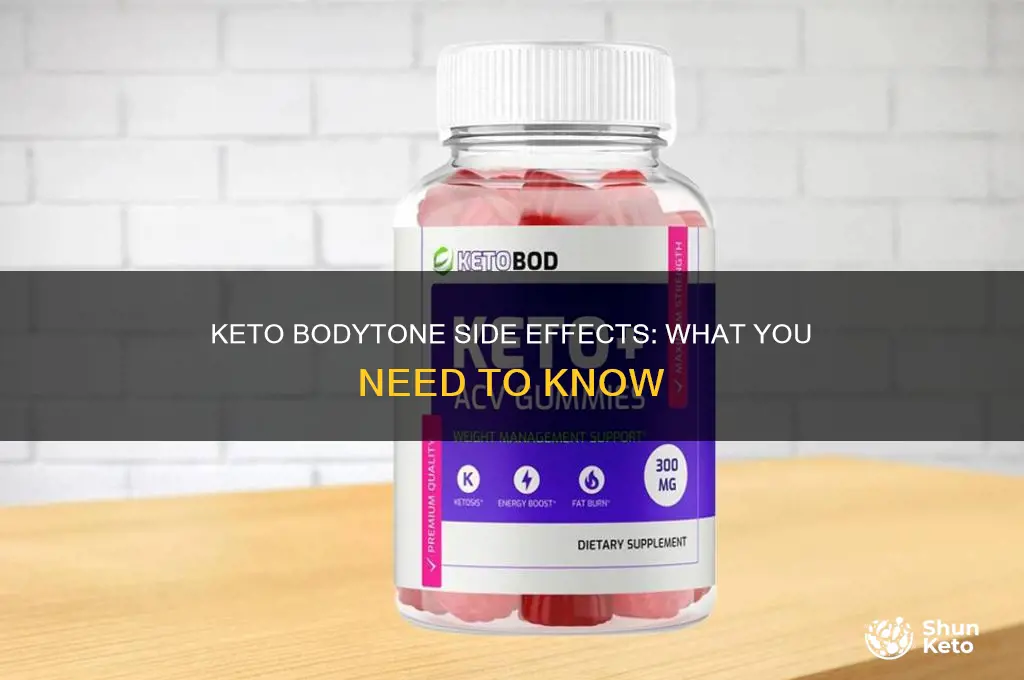 does keto bodytone have side effects