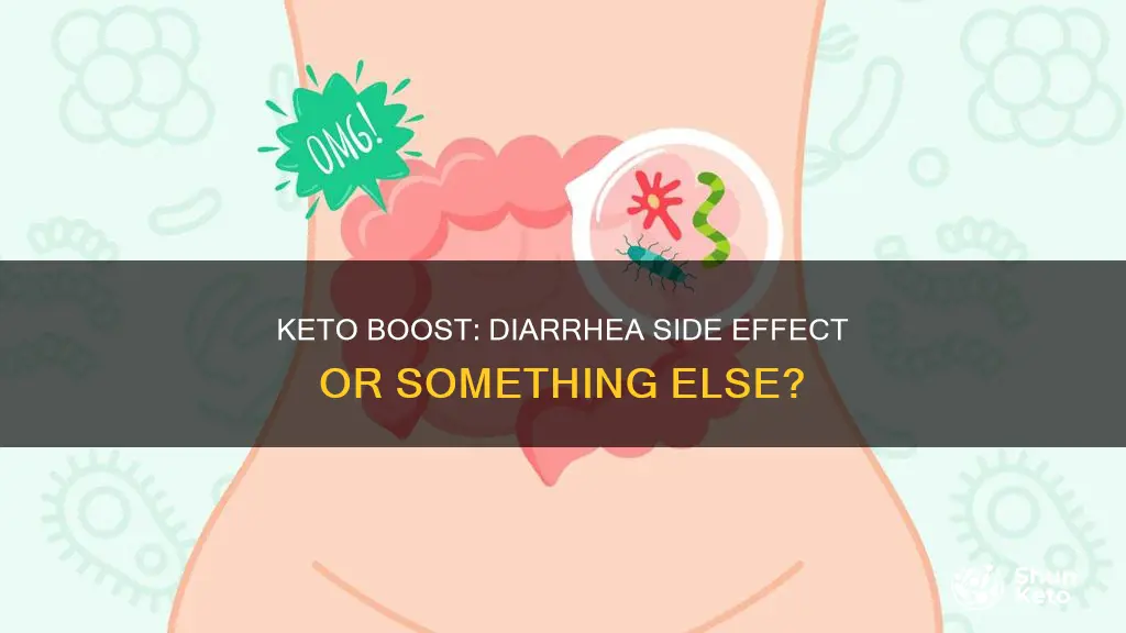 does keto boost cause diarrea