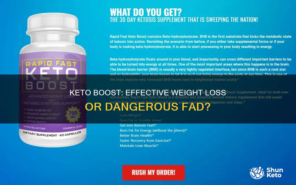 does keto boost work and is it safe