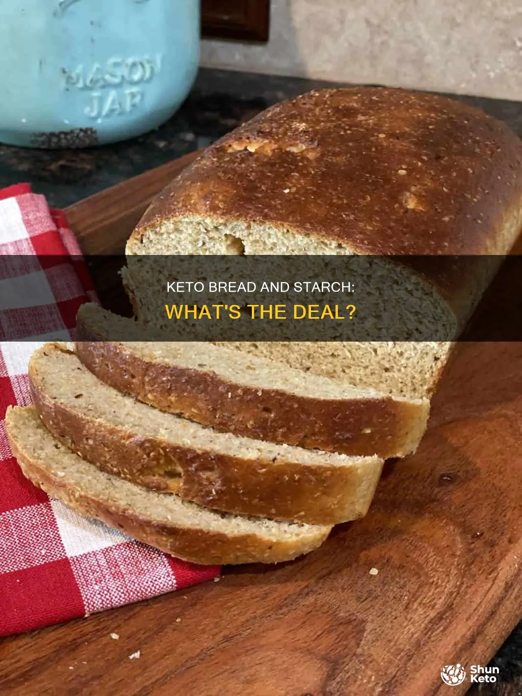 does keto bread have starch