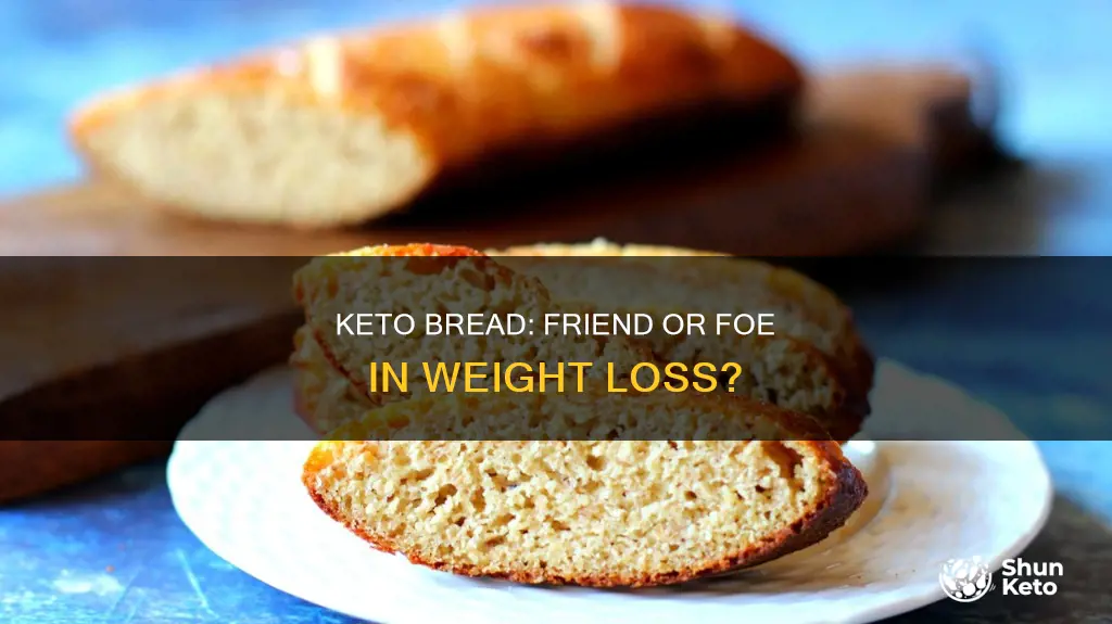 does keto bread stall weight loss