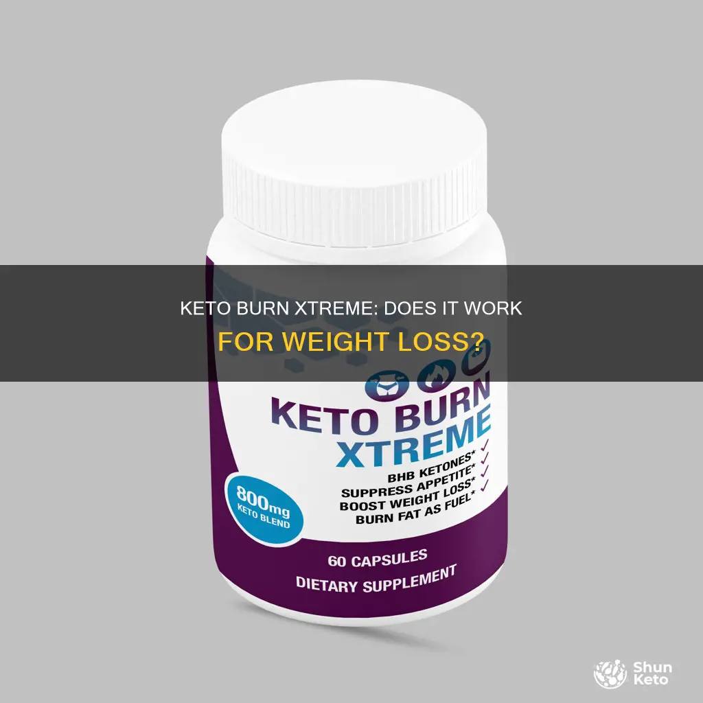 does keto burn xtreme work