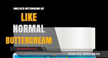 Keto Buttercream Setting: Does It Harden Like Traditional Buttercream?