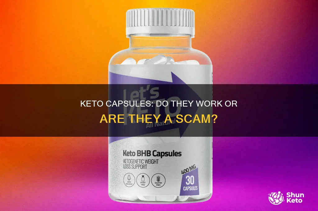 does keto capsules really work