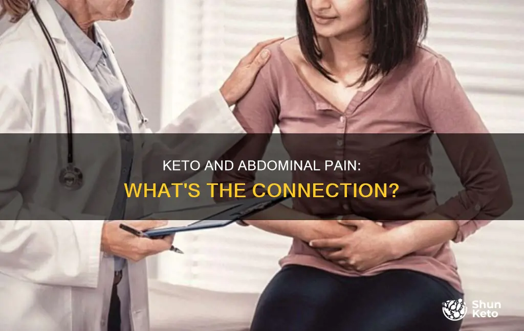 does keto cause abdominal pain