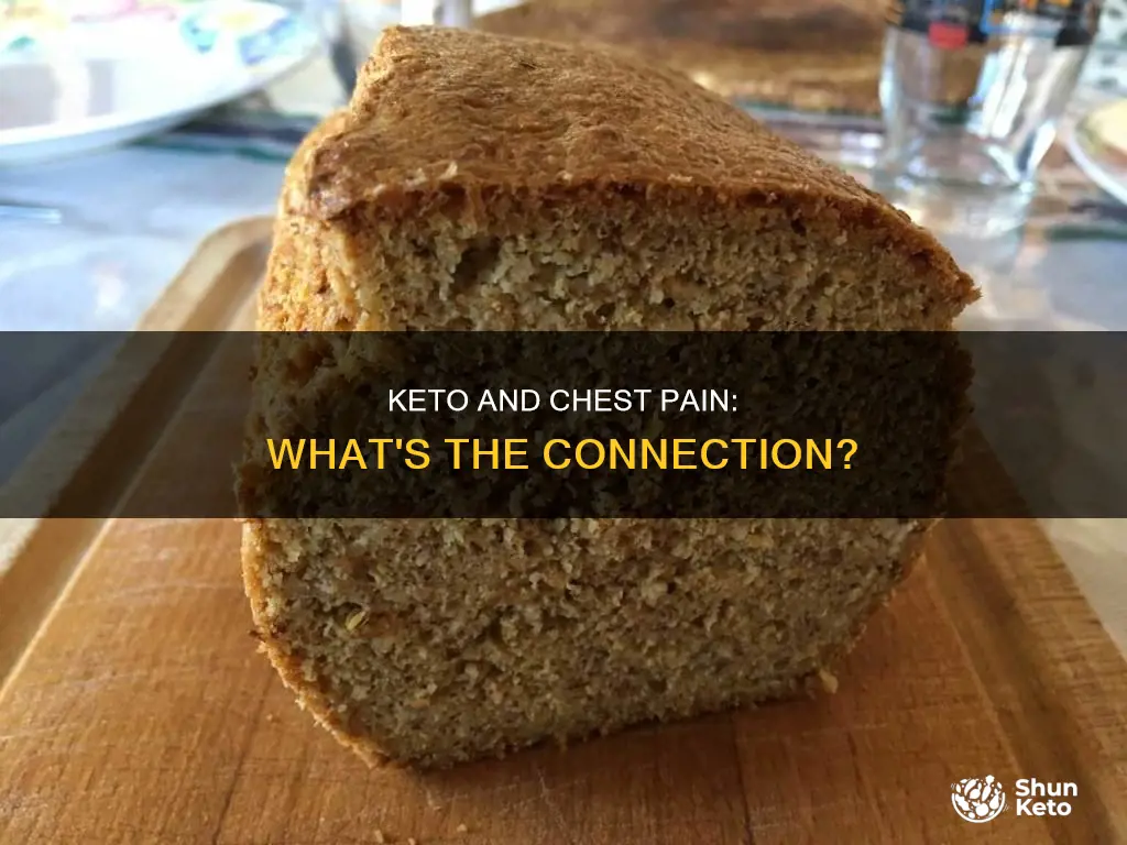 does keto cause chest pain