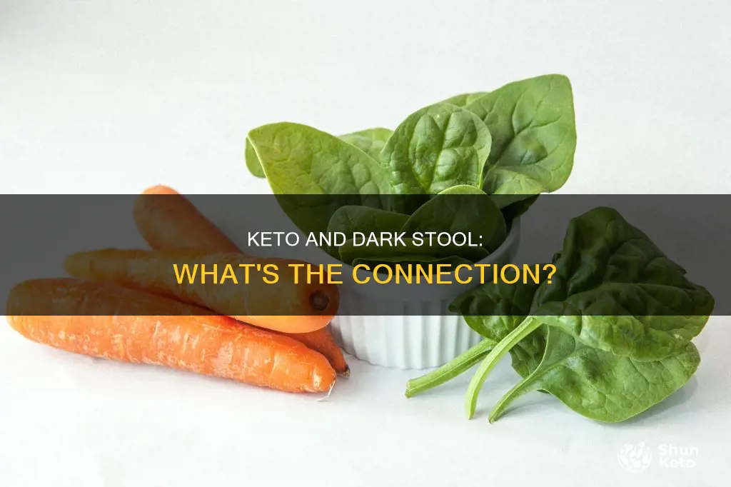 does keto cause dark stool