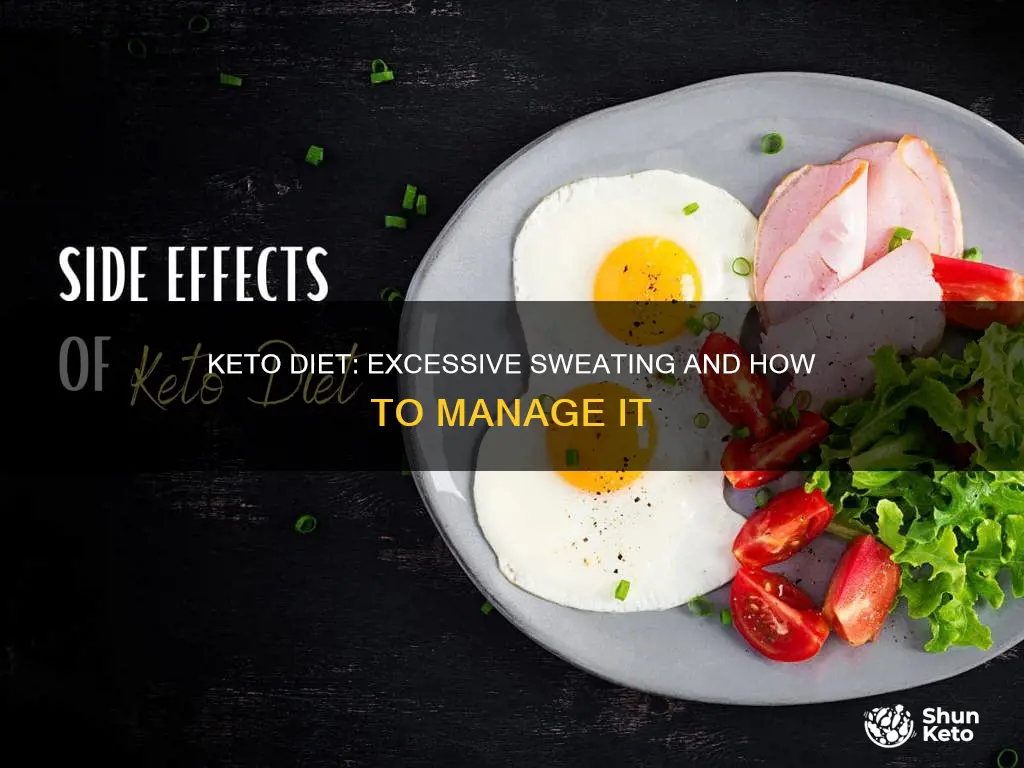 does keto cause excessive sweating