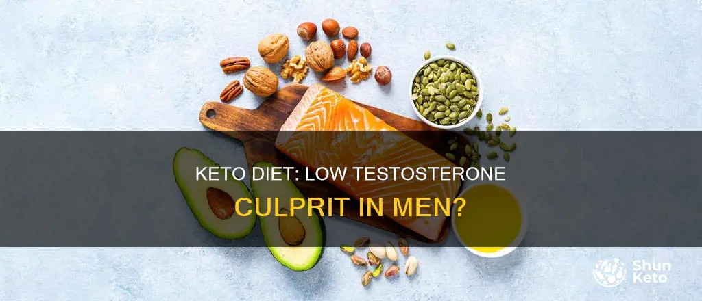 does keto cause low testosterone in men