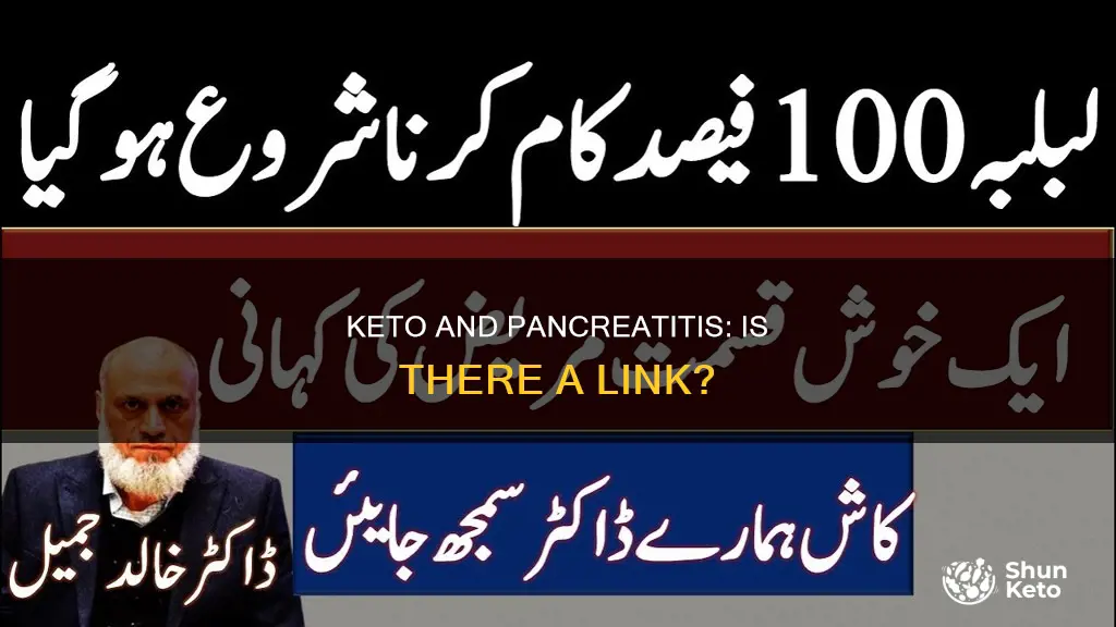 does keto cause pancreatitis