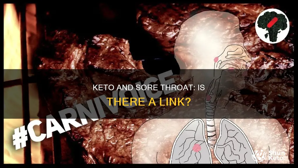 does keto cause sore throat